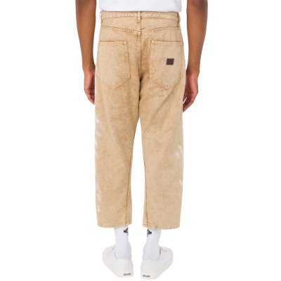 THE PRINTED STRETCH COTTON BULL TROUSERS